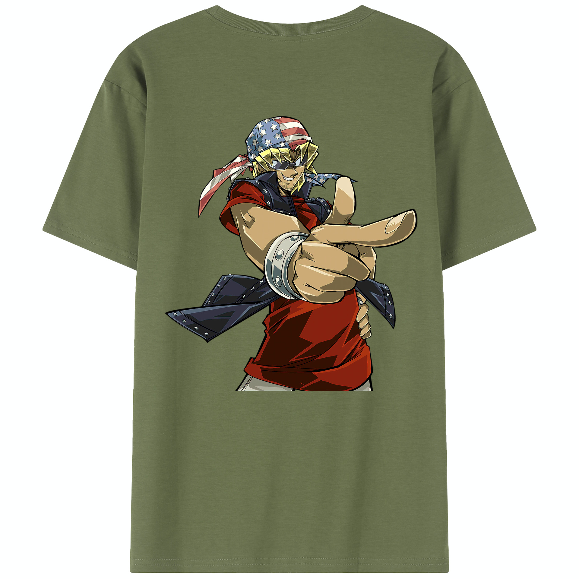 （画像用） 遊☆戯☆王 Yu-Gi-Oh! 綿100％半袖Tシャツ（背面プリント）